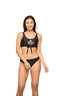 BE SMART SPORTY BOWTIE BIKINI SET