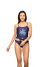 BE HAPPY SPAGHETTI STRAP TANKINI SET