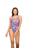 BE GRATEFUL REVERSIBLE ONE PIECE SWIMSUIT