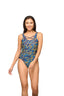 BE STRONG REVERSIBLE ONE PIECE SWIMSUIT