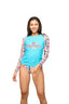 BE ORIGINAL RAGLAN SLEEVE RASHGUARD SET